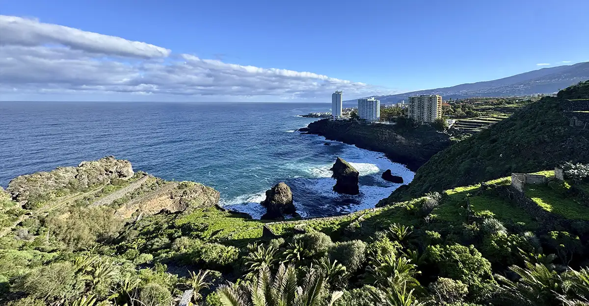 Espectaculares vistas a la costa de Tenerife desde uno de nuestros tours en quad